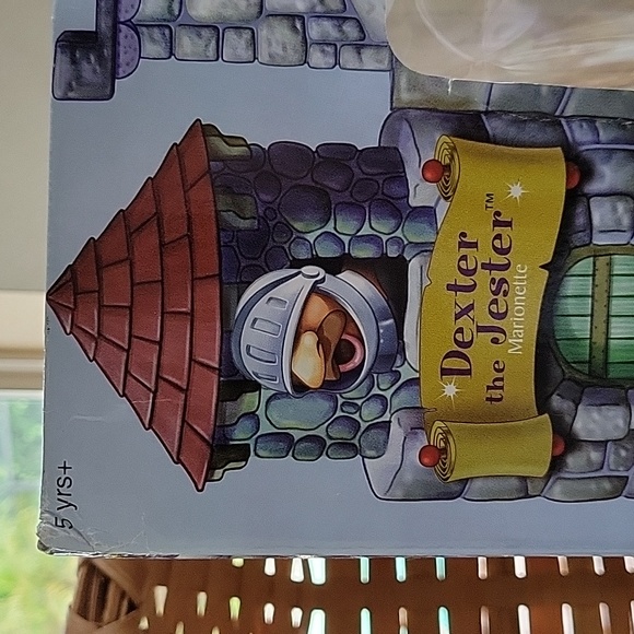 DEXTER The JESTER MARIONETTE 4-STRING PUPPET BY ARTIST DANIEL OATES 2001 VINTAGE - Picture 4 of 9